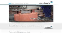 Desktop Screenshot of metaleach.com